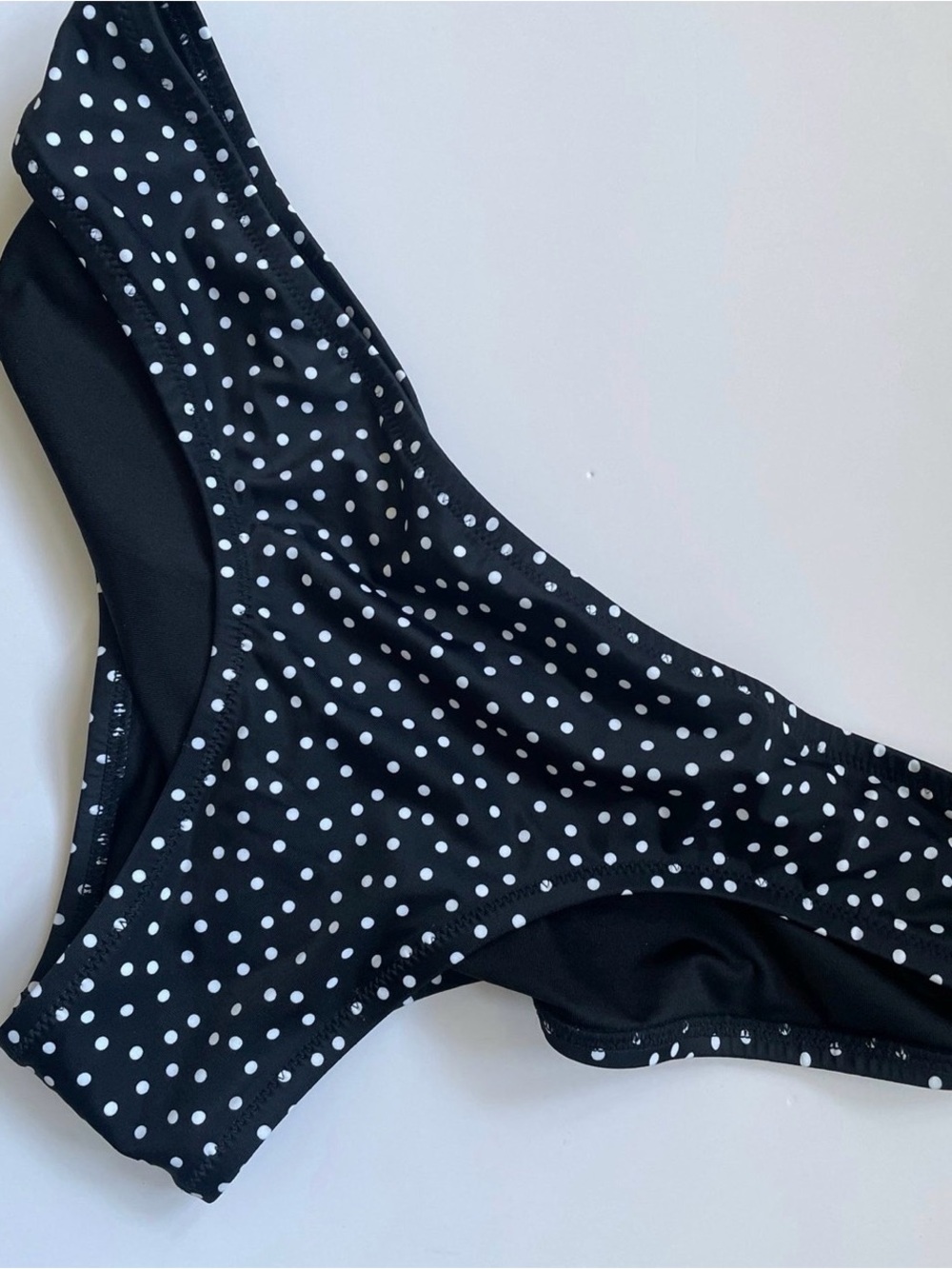Victorias Secret cheeky polka dot swim bikini bottoms XL